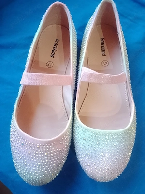 Pantofi cu strasuri pt fetite