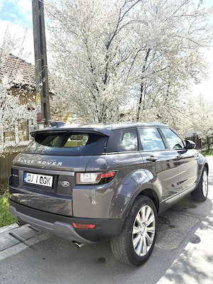 Range Rover Evoque 2.0 Diesel 180 CP 4x4 Automat   2017   Piele Naturală   Trapă - imagine 4