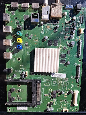 3104 303 54945 placa philips spart ecranul