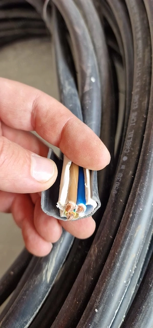 50 m Cablul CYY-F 3x10 mm