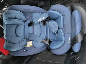 Scaun auto sistem isofix rotire 360 reglabil pe mai multe trepte 