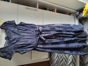 Rochie dantela albastra