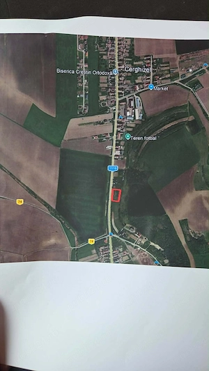 Teren intravilan,  2000 mp, in localitatea Cerghizel