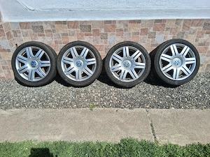 vand 4 buc jante alia + cauciucuri vara