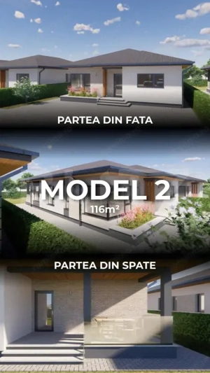 Casa individuala 103-108 mp, situata intr-un cartier nou in Mihai Viteazu - imagine 6