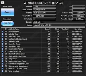 HDD Western Digital Black Desktop, 1TB, SATA 3