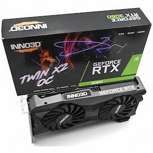 Vând placă video Nvidia RTX 3060 12GB 192-bit