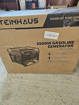 Generator curent electric CA NOU Steinhaus PRO-GEN5500, 5500 W autonomie 11 h, in garantie - imagine 5