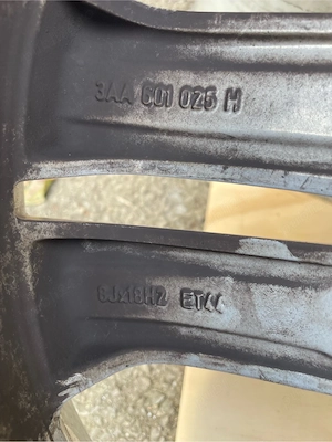 Jante Aliaj Originale Volkswagen Kansas R18 8Jx18 ET44 5x112 - imagine 2