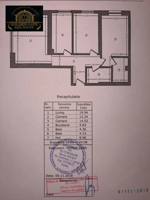 COMISION 0 | GranVia Park Lujerului - 3 Camere Decomandat Terasa 49mp - imagine 15