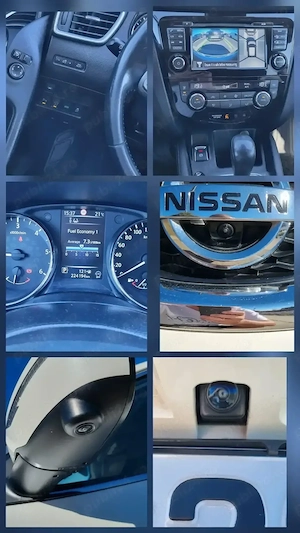 Nissan Qashqai 1.6 diesel 131 cp Euro 6 an 2016 Inmatriculat - imagine 7