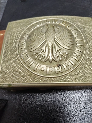 Pafta militară, brățară interbelica bricheta - imagine 3