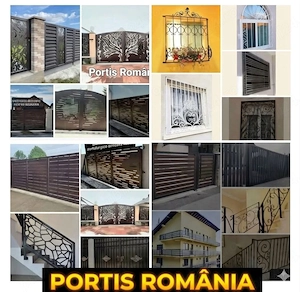 porti, garduri, balustrade, copertine, gratii