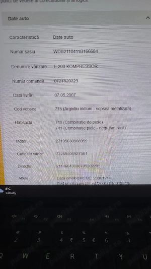 Mercedes  E 200 Kompressor Avangard - imagine 10