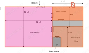 Spatiu industrial de 216 mp cu predare imediata - Gara de Nord - imagine 10