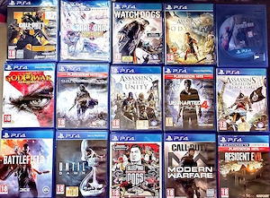 Jocuri PS4 - 70   50   30 Lei Bucata