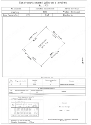 Teren de vânzare 1030m2, intravilan - Jud. Brașov - imagine 10