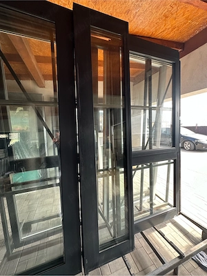 Geamuri fixe 250x55 cm aluminiu Germania