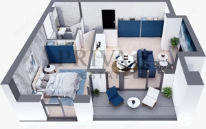 Apartament 2 camere, parcare subterana, Nord One Business Center - imagine 19