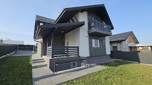 Casă noua 2025 P+M, 5 camere, clasa energetica A, cu vedere lac, 500mp - imagine 7