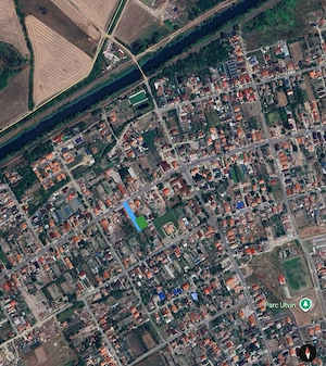 600mp intravilan, ideal pentru duplex, centru Utvin, front 28m