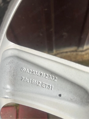 Roți de Mercedes originale in 2 dimensiuni  - imagine 4