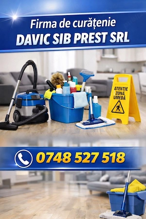 Firma de curatenie Davic Sib Prest SRL 