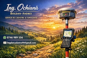Servicii cadastru si topografie
