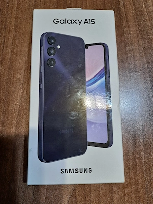    Samsung Galaxy A15 128GB   4GB RAM   Blue Black   nou sigilat