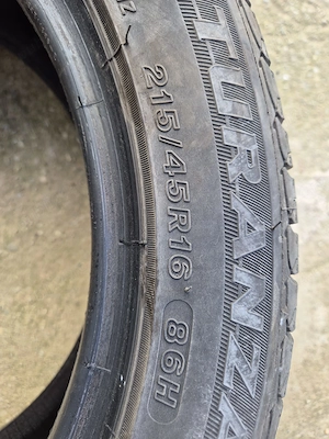 Anvelope Bridgestone 215/45/16 - imagine 3