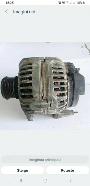 Alternator bosch vw passat b6  - imagine 2