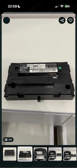 Navigatie Auto Originală OEM Renault Clio 4 + Mască