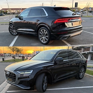 Audi Q8 55 TFSI S-Line Mild Hybrid - 2021 - Pret + TVA - imagine 4