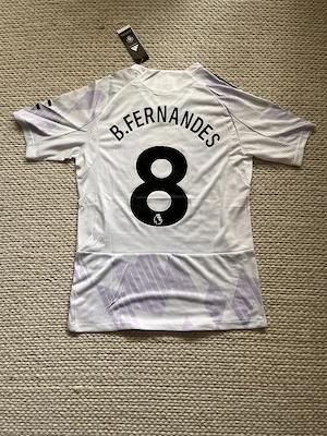 Manchester United 25 26 Away Player Version BRUNO FERNANDES #8 - imagine 2