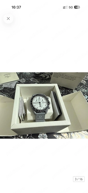 Ceas Omega x Swatch Speedmaster MoonSwatch   Full Set   Stare foarte bună