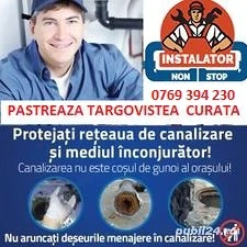 Instalator sanitar   non-stop in tgv.d-ta  