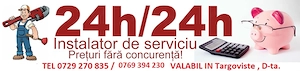 Instalator   non-stop Targoviste Dambovita