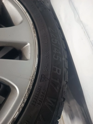 Set de roti pe 17 provenind de pe bmw e46