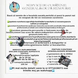 servicii de curatenie!