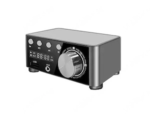 Amplificator Mini 50W Bluetooth 5.0, stereo + Boxe - imagine 3