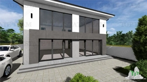 Cladire 240mp cu 2 spatii comerciale la inchiriat in centru Domnesti - imagine 8