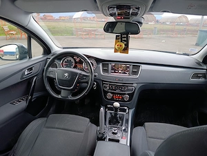 Peugeot 508 1.6 hdi euro 5 an 2011 , navigație mare , senzori parcare,dublu climatronic,comenzi vola - imagine 7