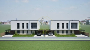 Duplex modern cu 5 camere | Carport | Dumbravita - imagine 4