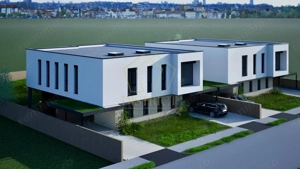 Duplex modern cu 5 camere | Carport | Dumbravita - imagine 3