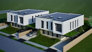 Duplex modern cu 5 camere | Carport | Dumbravita - imagine 2