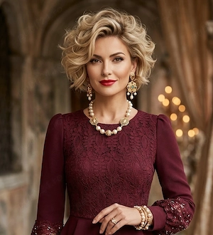 Rochie nouă, bordo, XS