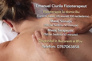 Masaj si Fizioterapie de Calitate la Domiciliu la Super OFERTA!