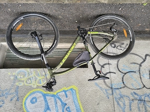 Bicicleta MTB Devron Riddle RM 3.7 furca RockShox Judy 120 mm 2 x 9 Shimano Alivio (ca noua)