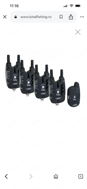 Vând set stație 4+1 carp pro