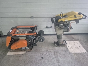 Închiriez Mai compactor placa compactoare betoniera tocator crengi 